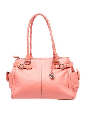 Leather Top Handle Bag