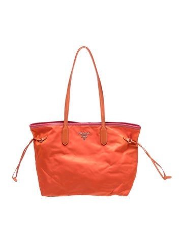 Saffiano Leather Saffiano Trimmed Tessuto Tote