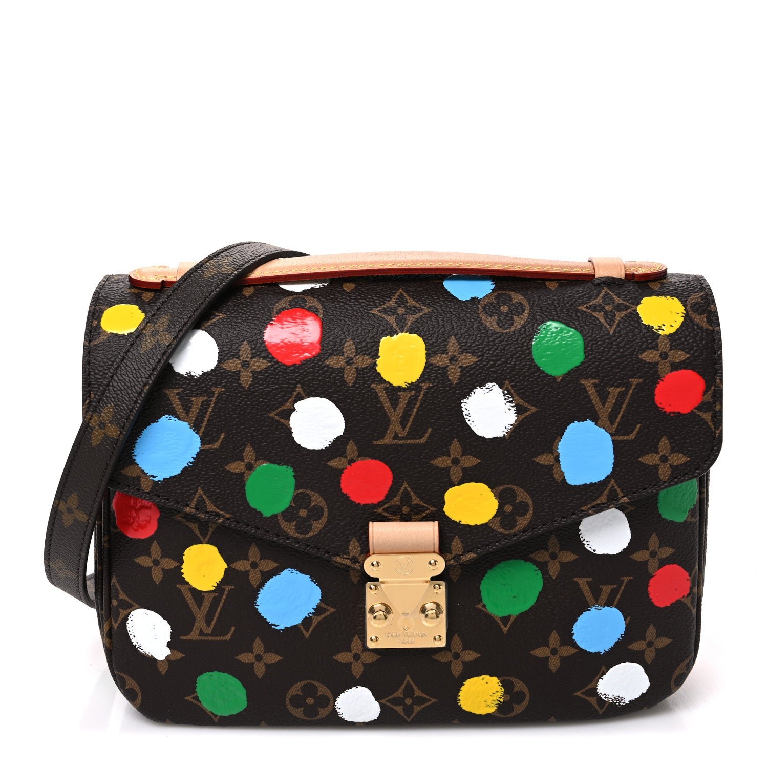Louis Vuitton LV x YK Monogram Painted Dots Pochette Métis