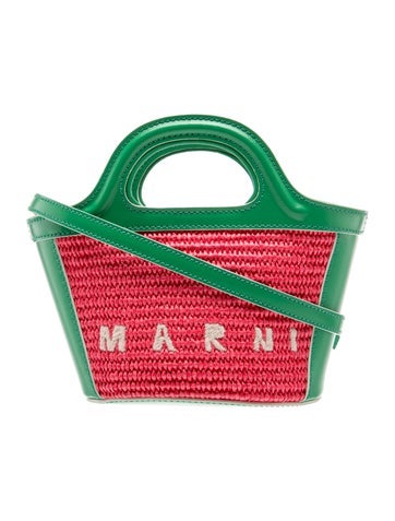 Raffia Top Handle Bag