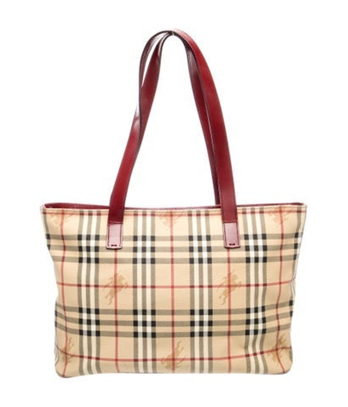Burberry Haymarket Check Tote