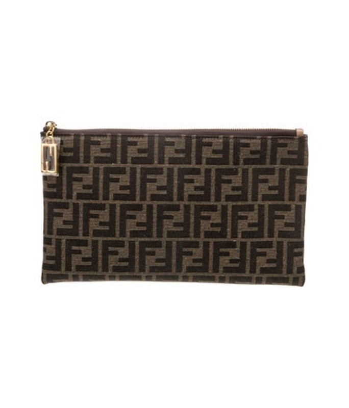 Fendi Zucca Ff Clutch