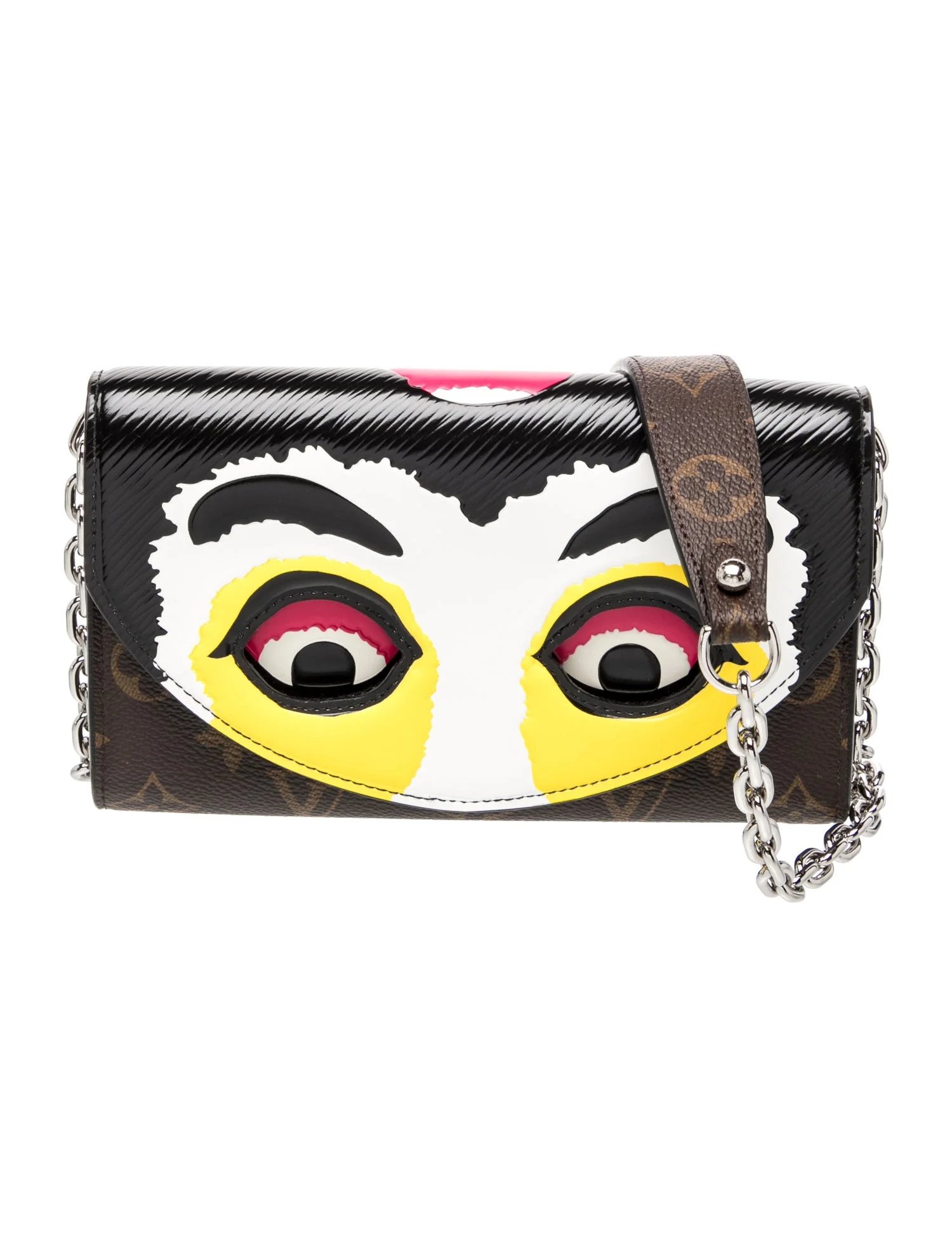 LV Monogram Kabuki Pochette Wallet on Chain