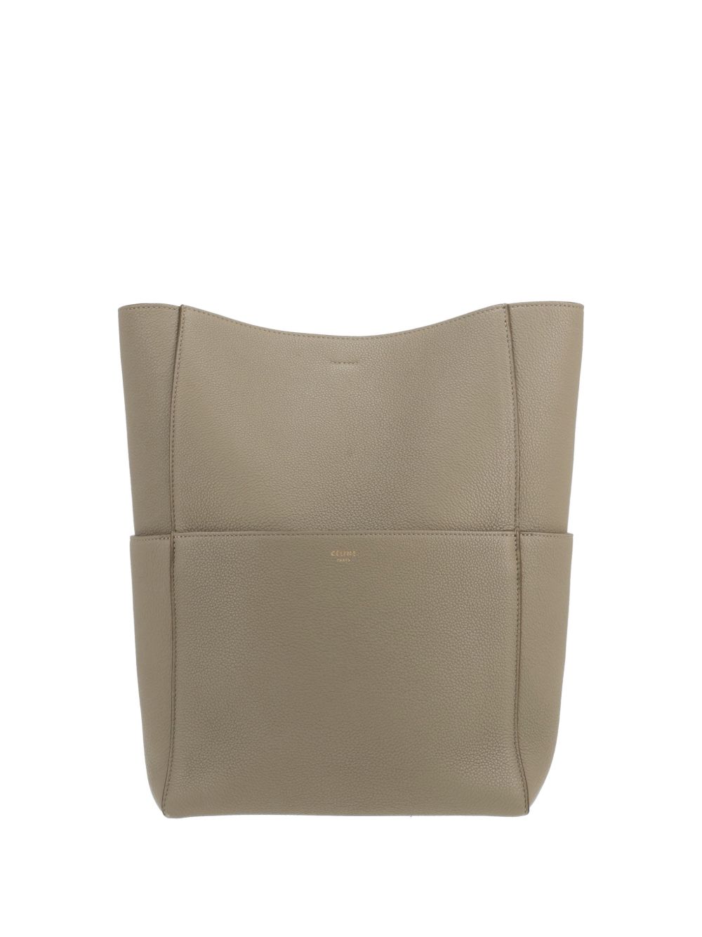 2010s Sac Sangle grained shoulder bag