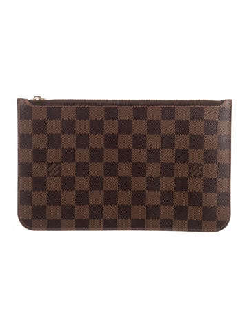 Damier Ebene Neverfull Pouch GM
