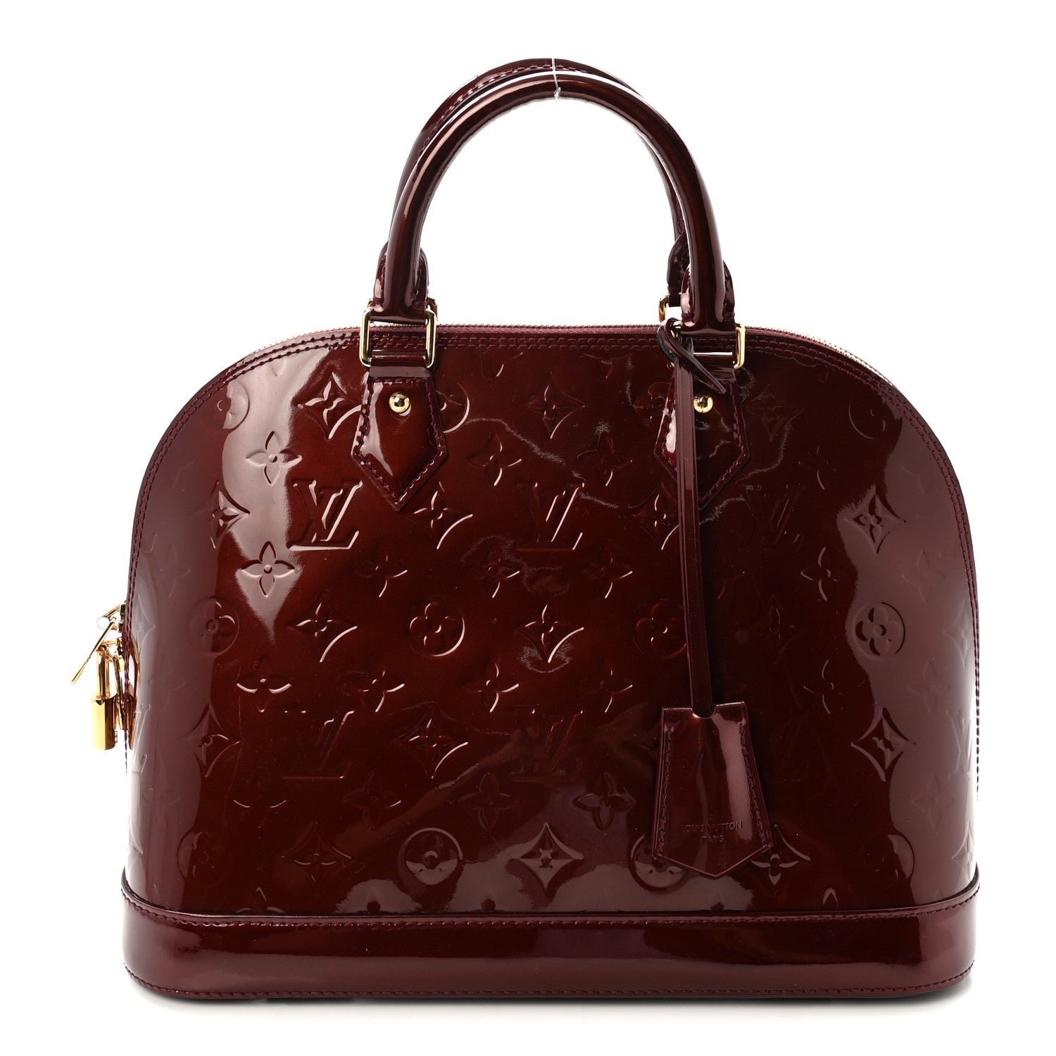 Louis Vuitton Vernis Alma PM Rouge Fauviste