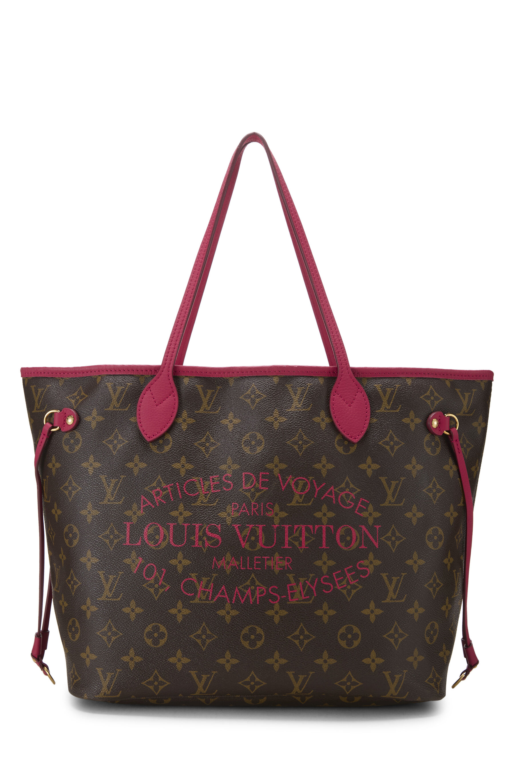 Louis Vuitton Pink Monogram Canvas Ikat Flower Neverfull MM