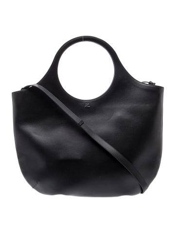Courreges Leather Tote