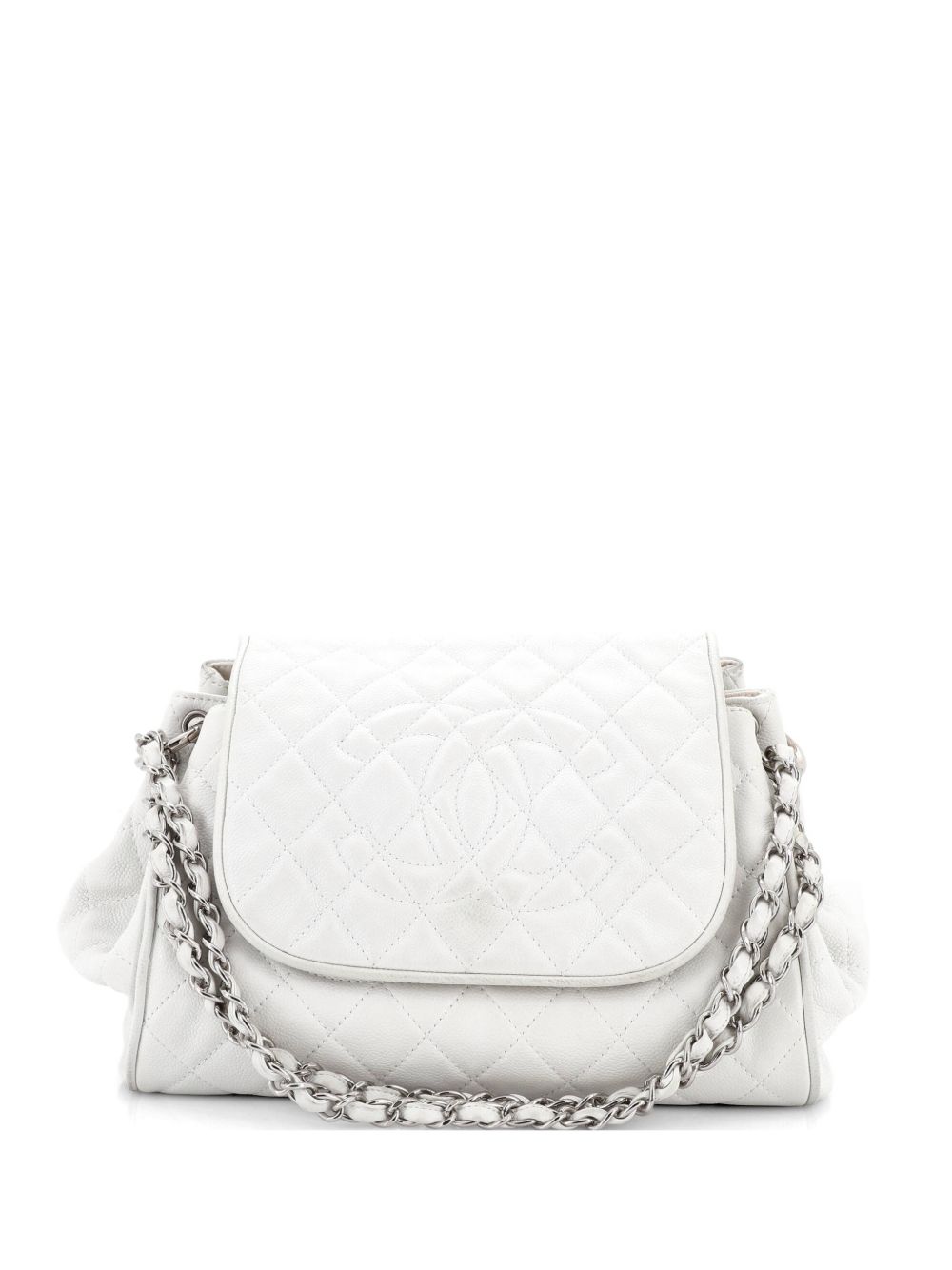 Timeless Accordion Flap Bag Quilted Caviar shoulder bag