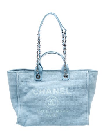 Medium Deauville Shopping Tote w/ Pouch