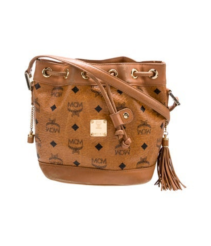 MCM Monogram Bucket Bag