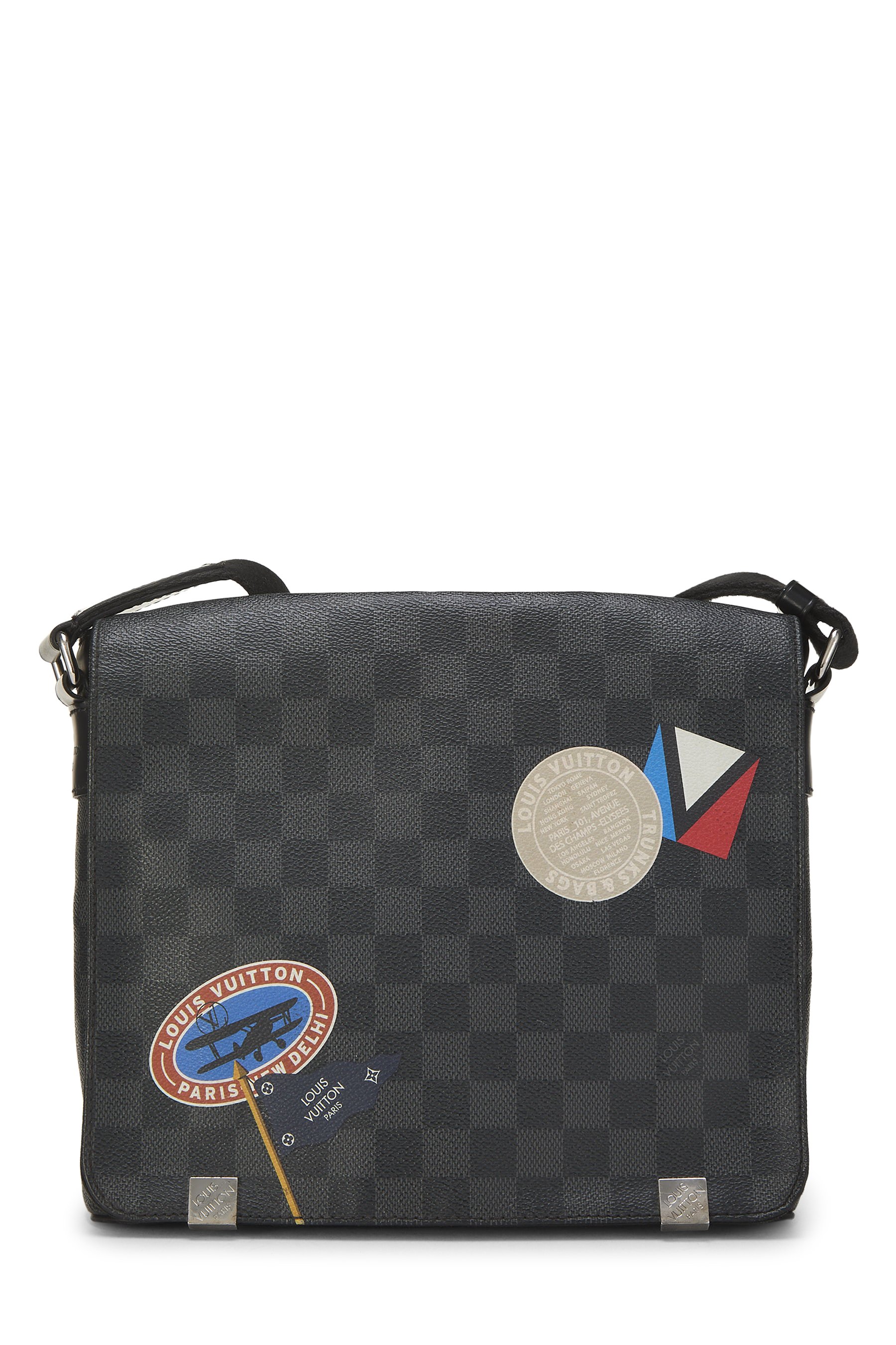 Damier Graphite League District PM NM