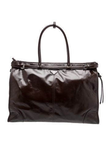 Leather Weekender Bag