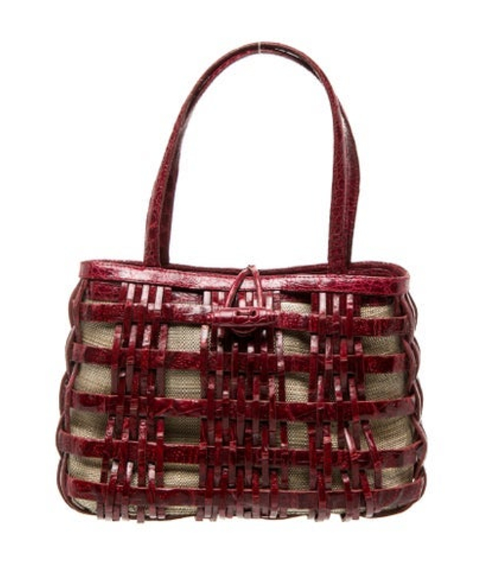 Nancy Gonzalez Gonzalez Crocodile Top Handle Bag