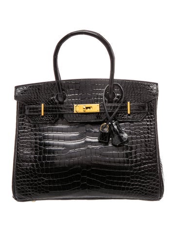 Shiny Crocodile Porosus Birkin 30