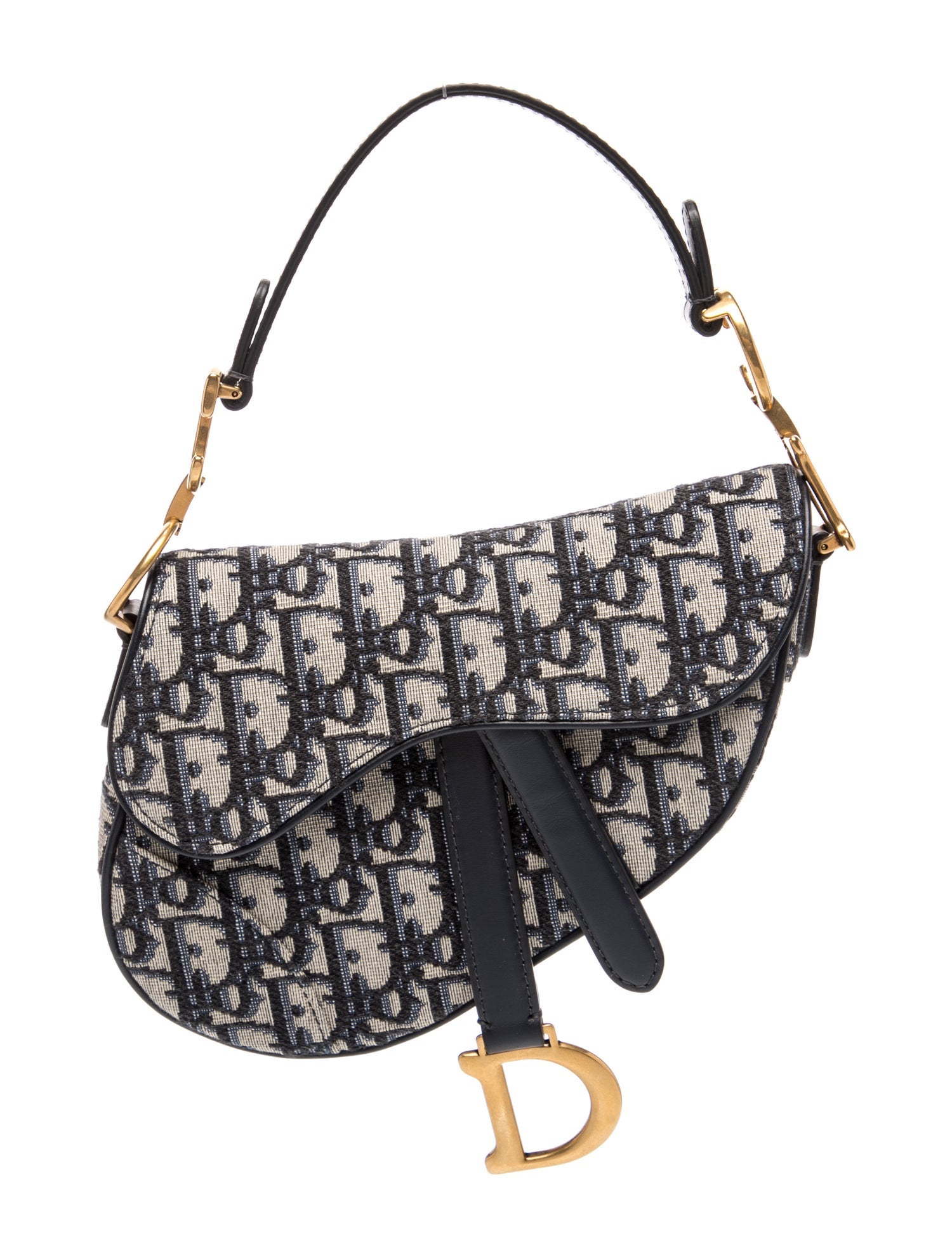 Oblique Jacquard Oblique Saddle Mini