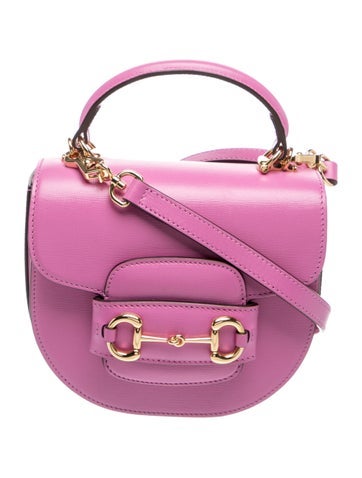Leather Mini Horsebit 1955 Rounded Shoulder Bag Mini