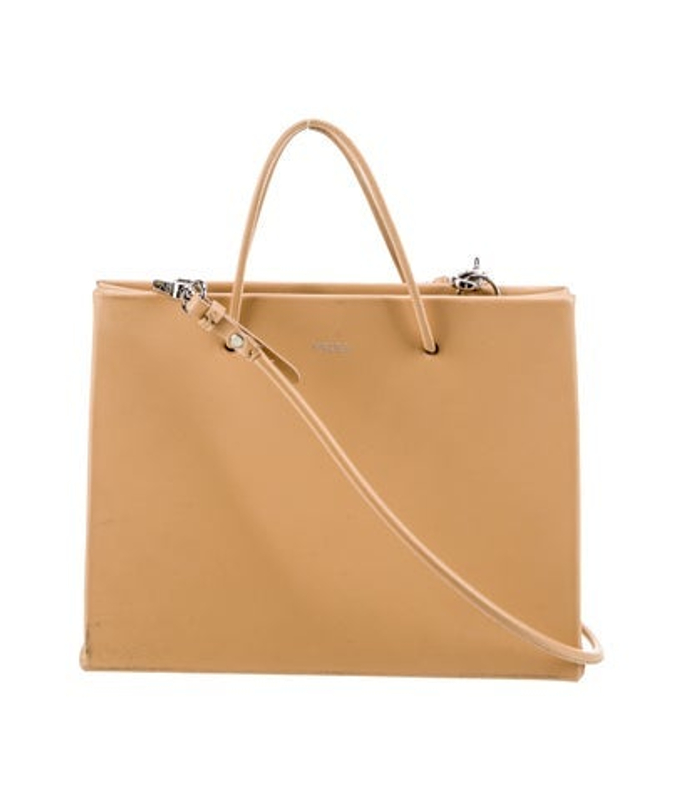 Medea Leather Top Handle Bag