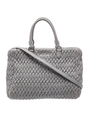 Lambskin Top Handle Bag