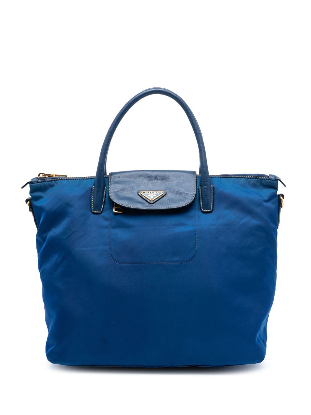 2013-2025 Saffiano Trimmed Tessuto satchel