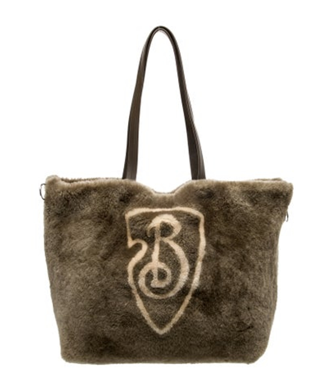 Burberry Fur Messenger Bag