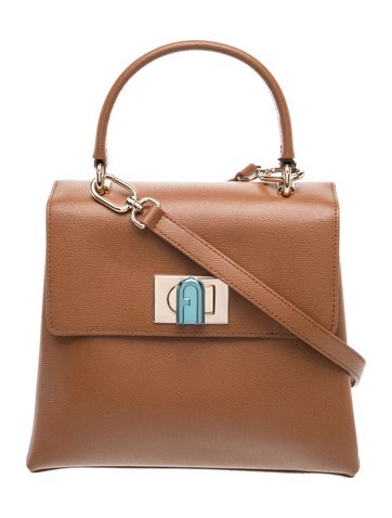 Furla Leather Top Handle Bag w/ Tags