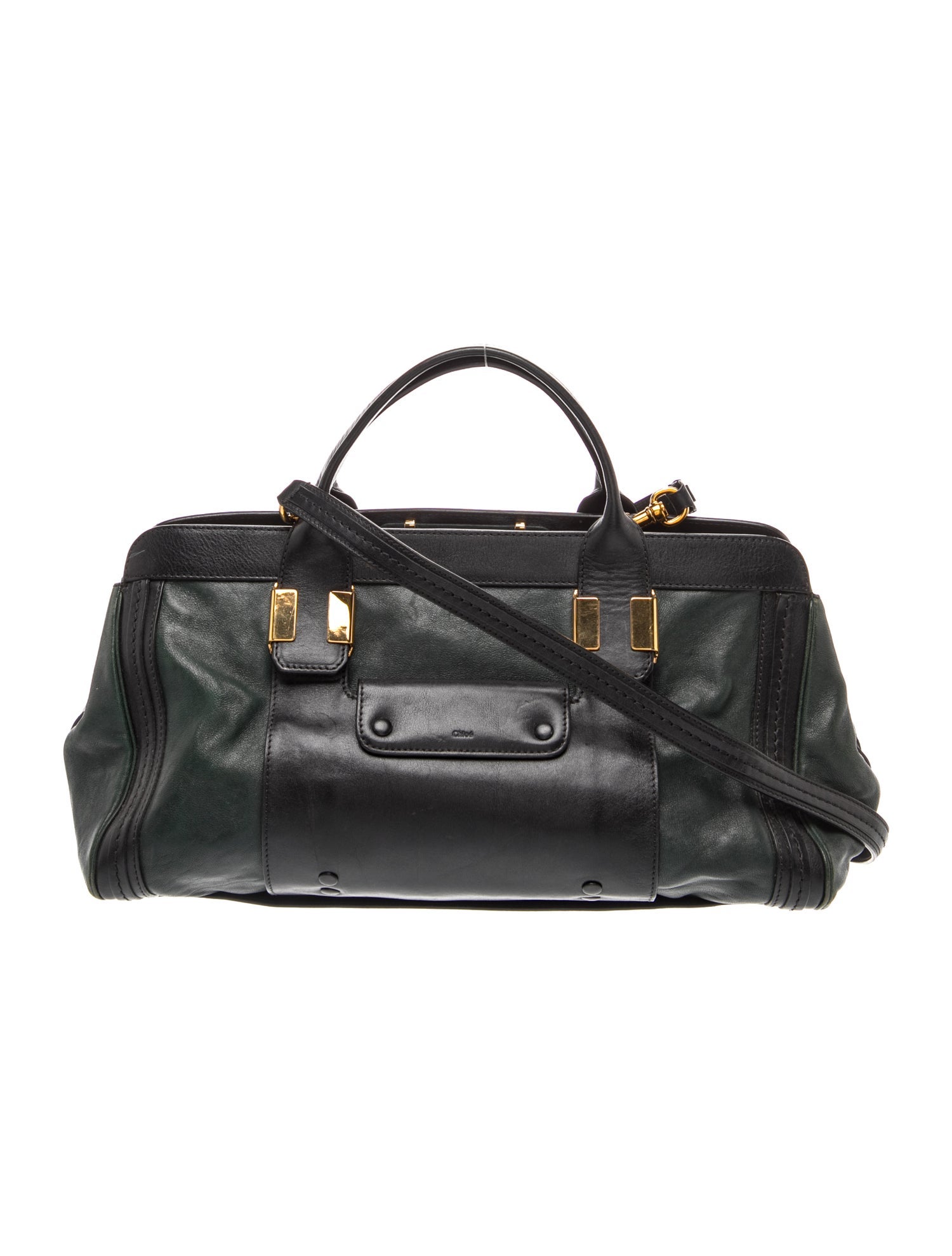 Chloe Leather Top Handle Bag