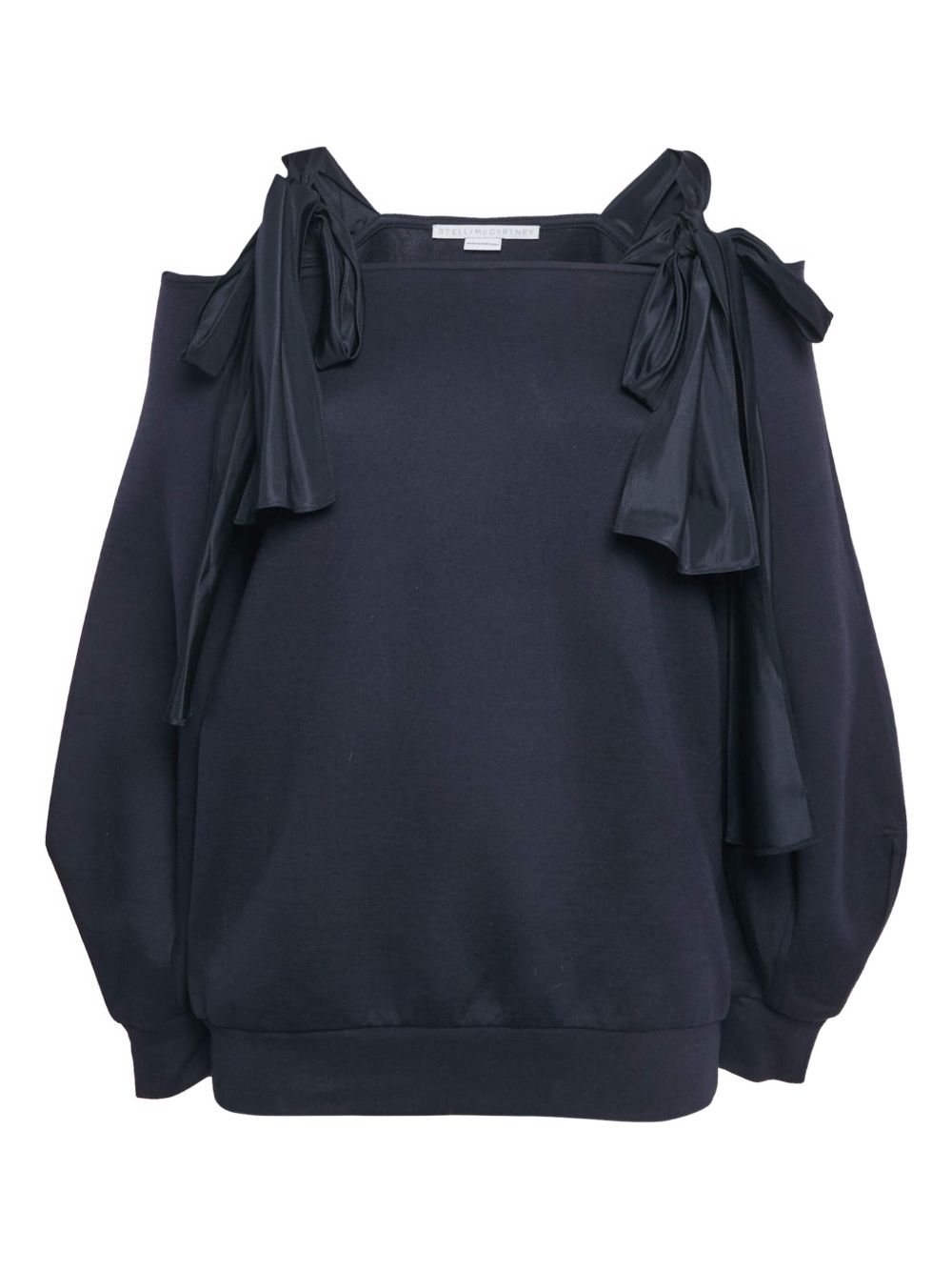 shoulder-tie detail blouse