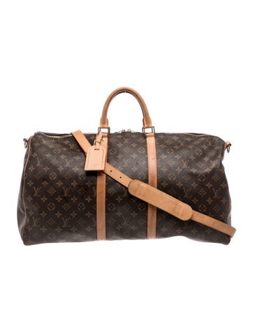 LV Monogram Keepall Bandouliere 55