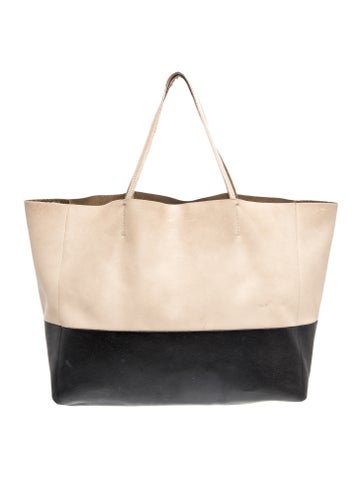 Leather Horizontal Cabas