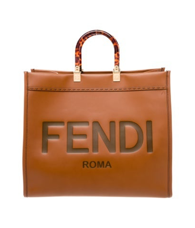 Fendi Leather Top Handle Bag