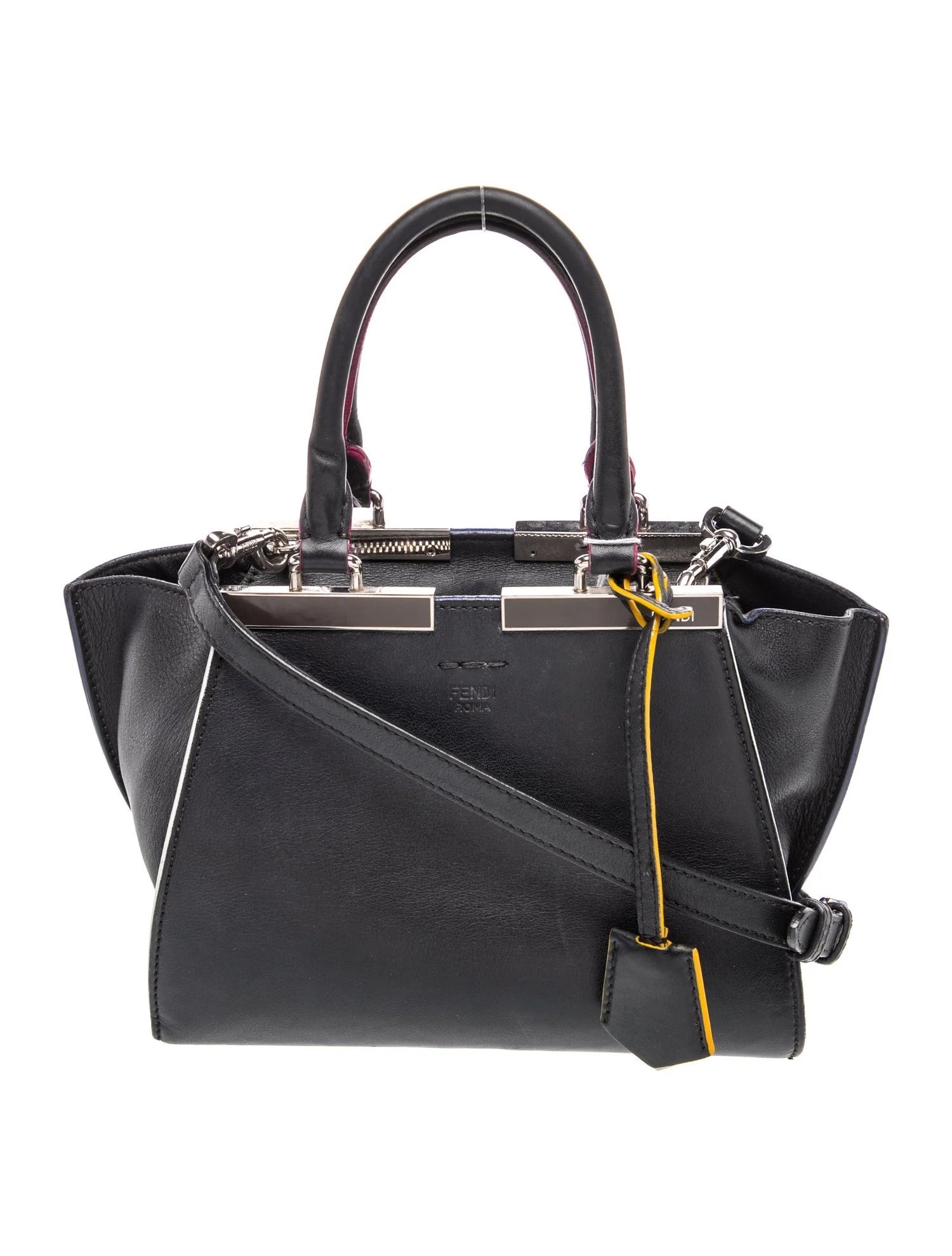 Leather Top Handle Bag