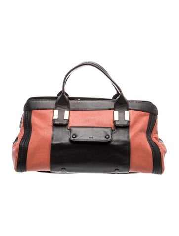 Leather Top Handle Bag