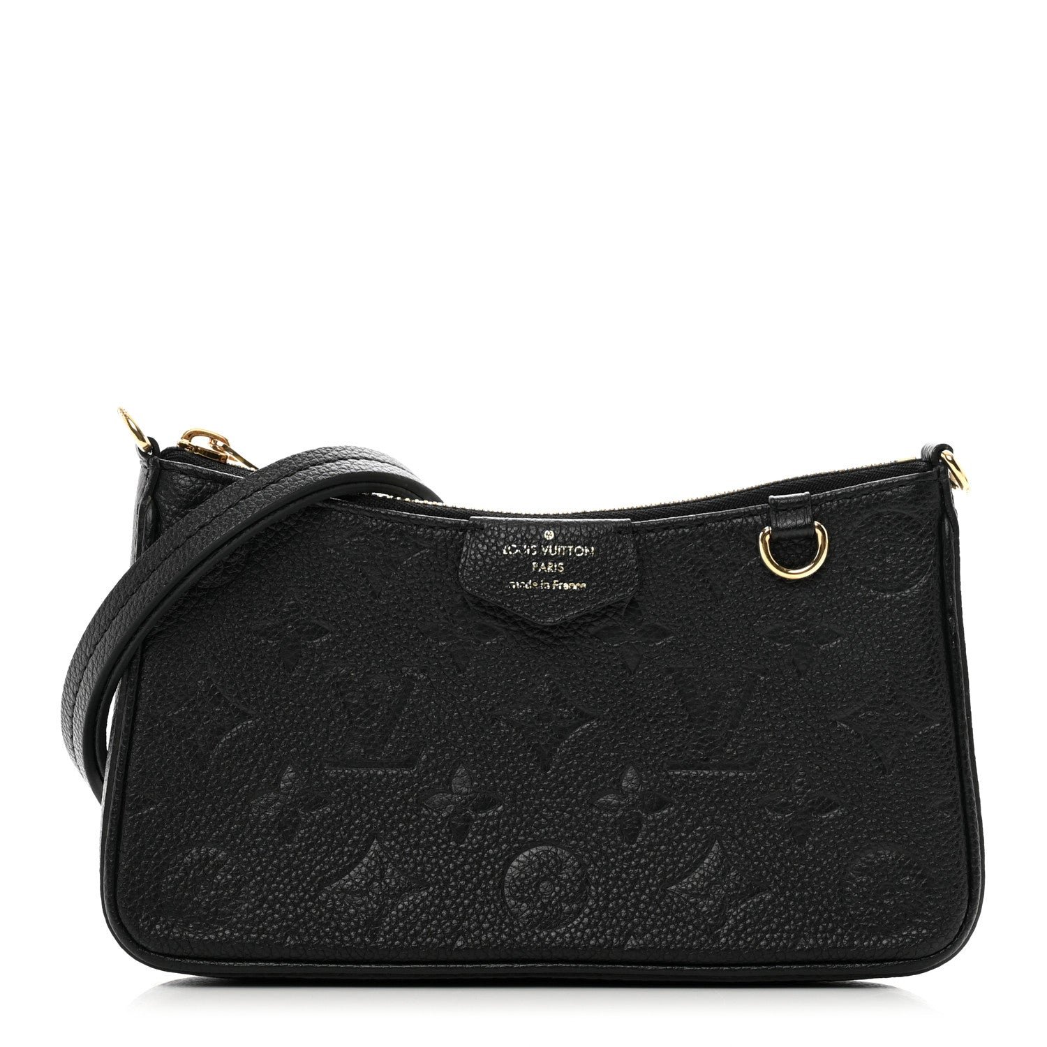 Louis Vuitton Empreinte Easy Pouch On Strap Black