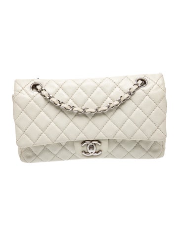 Soft Caviar Medium Double Flap Bag