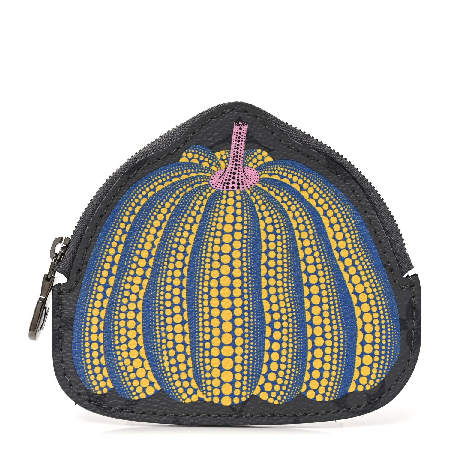Louis Vuitton LV X YK Monogram Eclipse Pumpkin Coin Purse