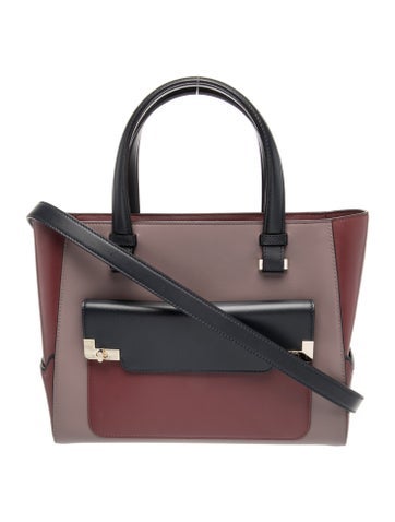 Lancel Leather Top Handle Bag