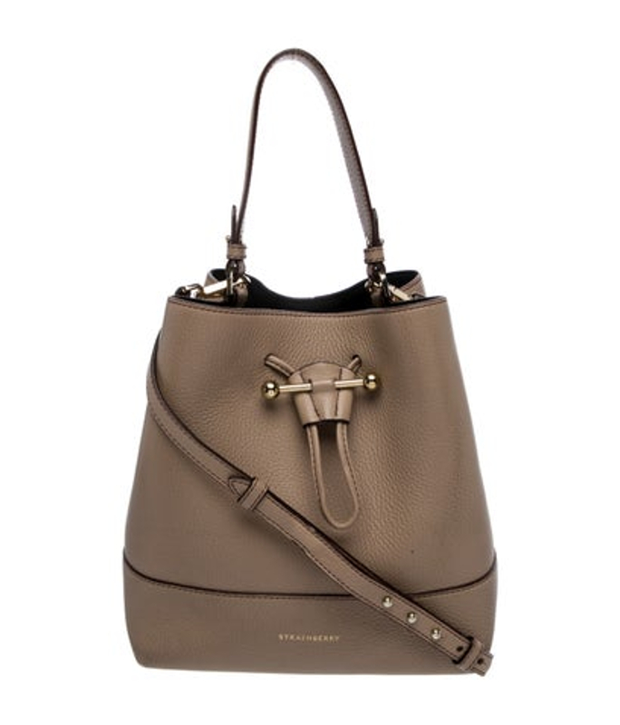 Strathberry Leather Bucket Bag