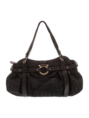 Jacquard Shoulder Bag