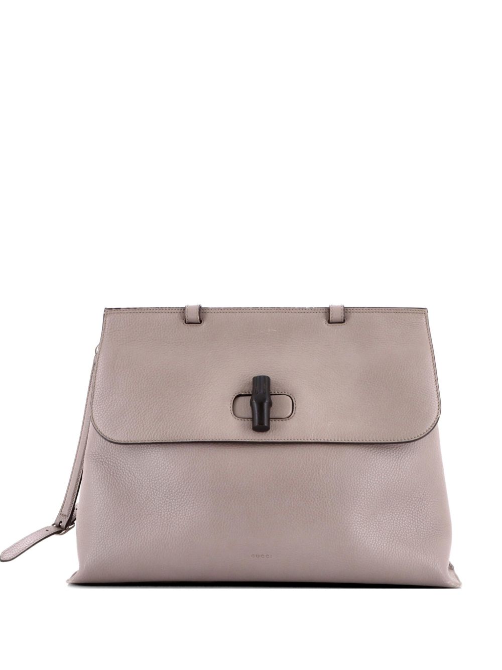 Bamboo Daily Top Handle Bag Leather Large satchel