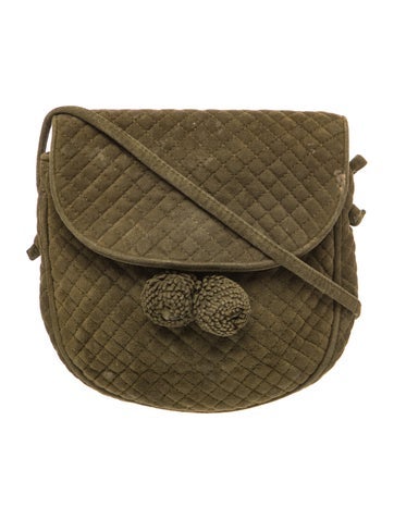 Suede Crossbody Bag Vintage