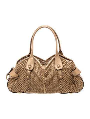 Leather Top Handle Bag