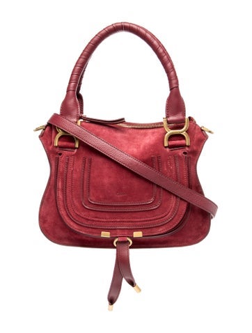 Chloe Leather Marcie Shoulder Bag