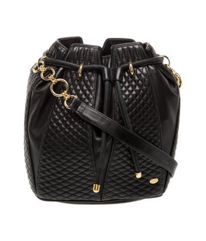 Bally Leather Bucket Bag