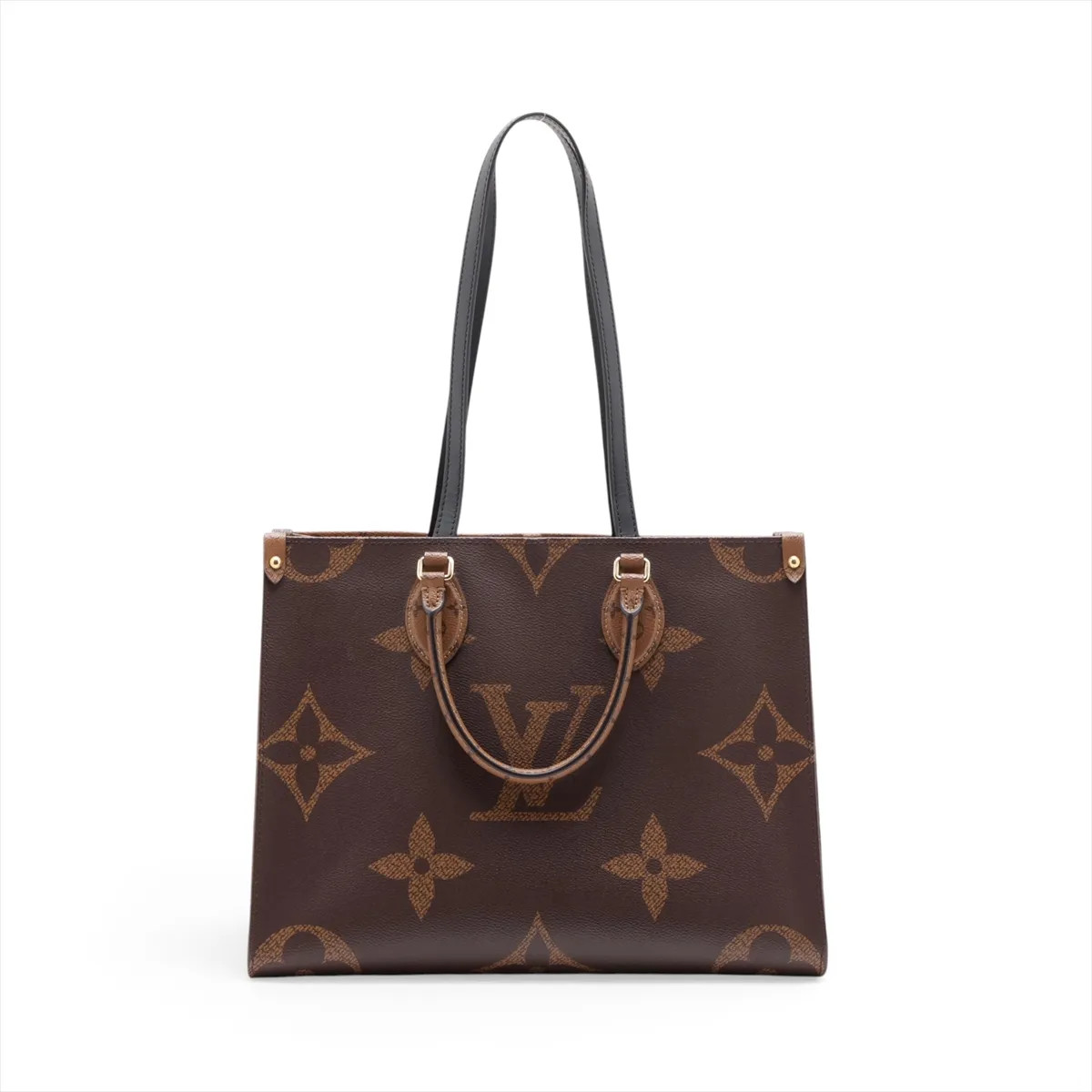 Louis Vuitton Giant Monogram Reverse On the Go MM M45321 Brown There was an RFID