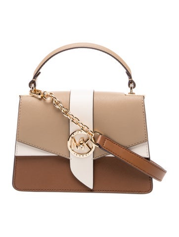 Michael Kors Saffiano Leather Top Handle Bag