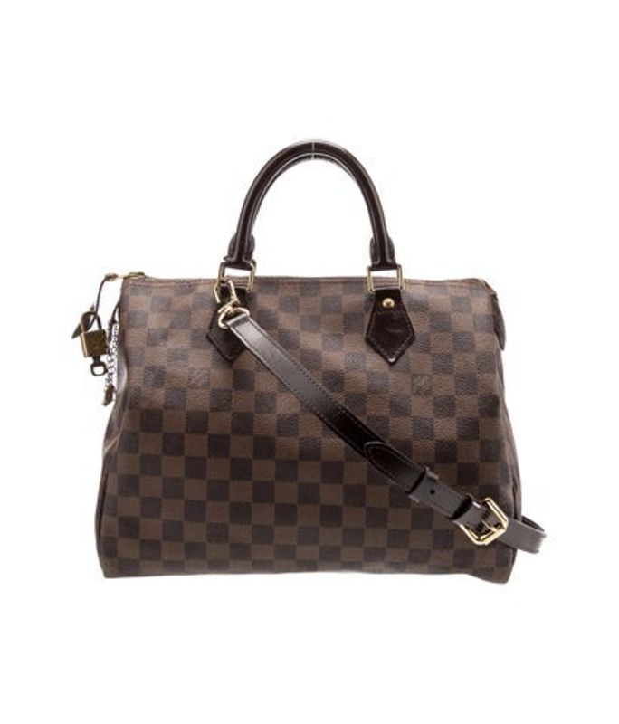 Louis Vuitton Vuitton Damier Ebene Speedy Bandouliere 30