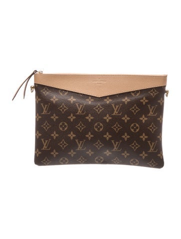 LV Monogram Daily Pouch Clutch