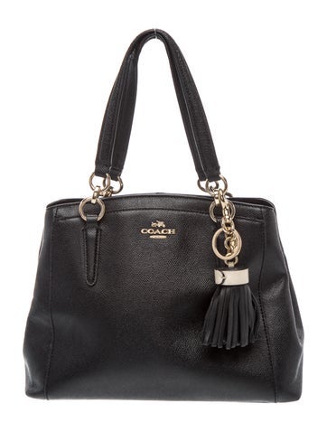 Coach Leather Top Handle Bag