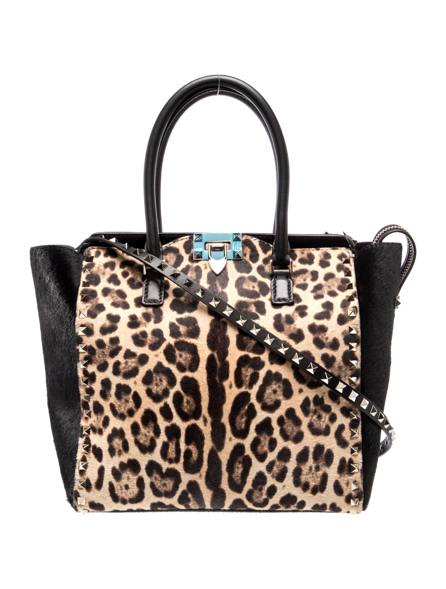 Rockstud Top Handle Bag